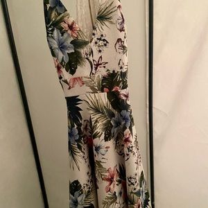 Floral dress sleeveless